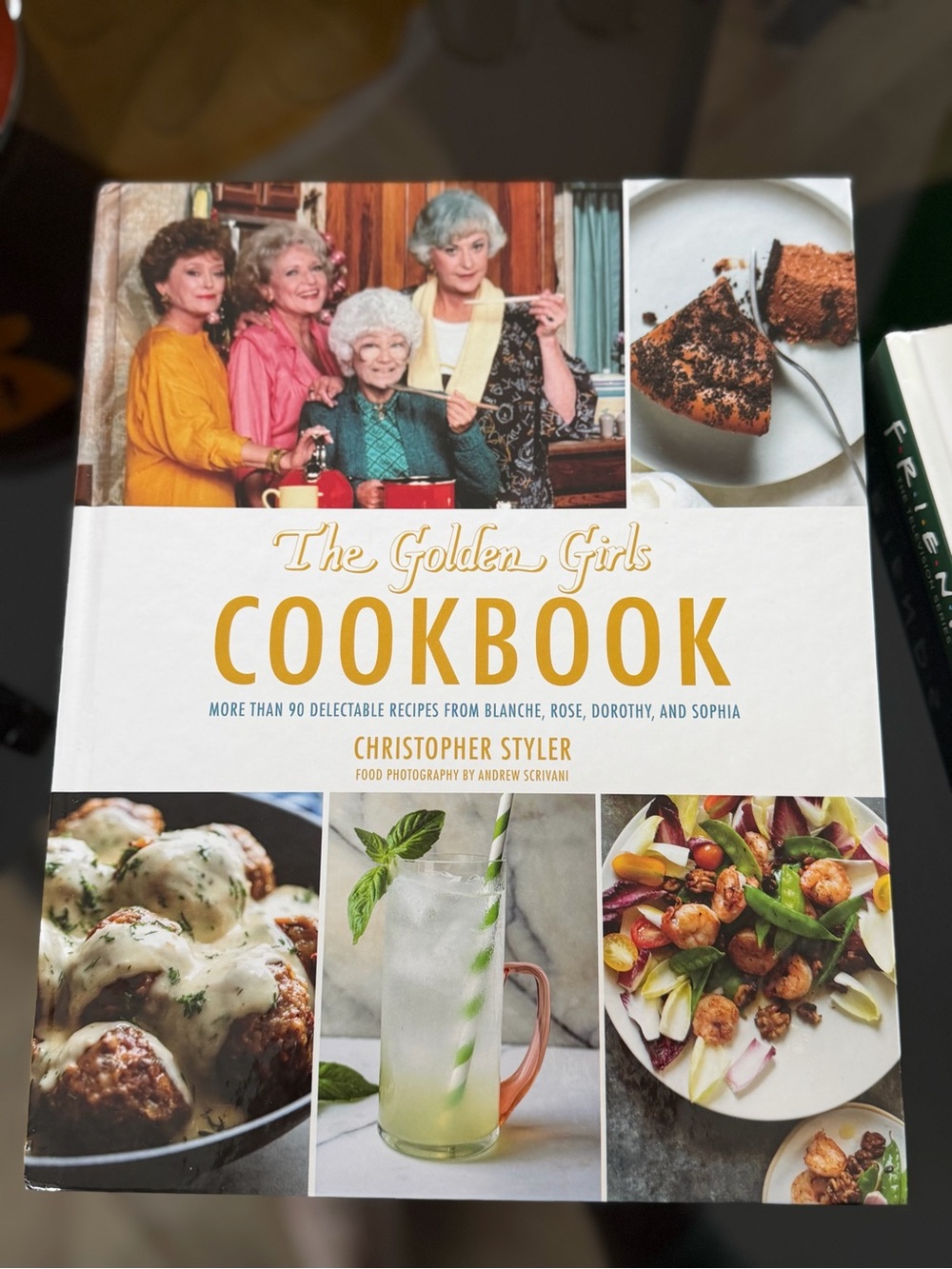 The Golden Girls Cookbook - White & Gold Cover